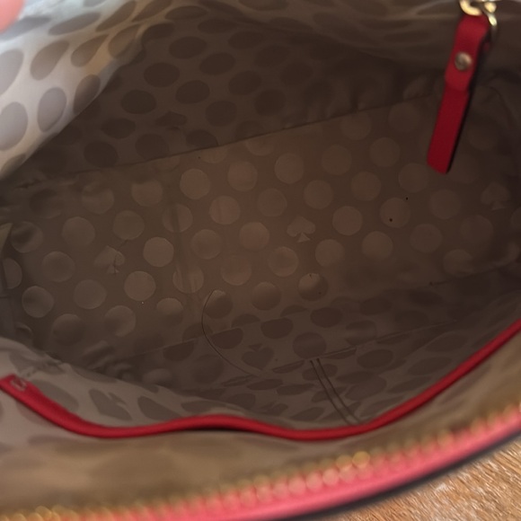 Kate Spade New York Maise Cedar Street Satchell in Geranium. - Picture 2 of 2